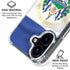 El Salvador Flag iPhone 17 Clear Case